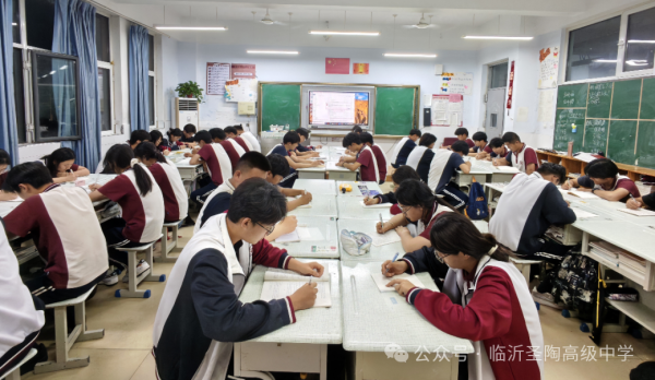 临沂圣陶学校高二年级英语书写大赛圆满落幕