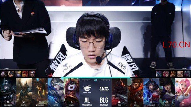 BLG获得败决优先选边权
