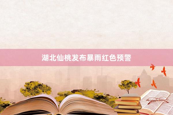 湖北仙桃发布暴雨红色预警